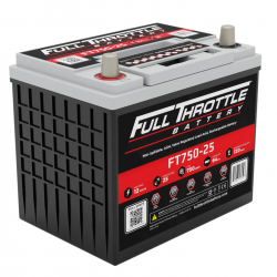 FULL THROTTLE FT750-25 64AH AGM 068518 BATTERY 