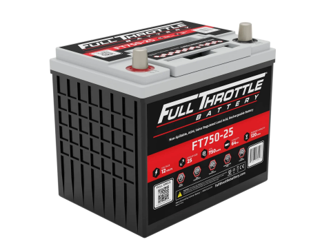 FULL THROTTLE FT750-25 64AH AGM 068518 BATTERY FULL THROTTLE FT750-25 64AH AGM 068518 BATTERY