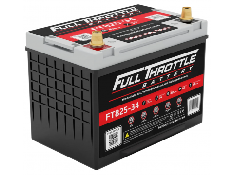 FULL THROTTLE FT825-78 65AH AGM 068521 BATTERY FULL THROTTLE FT825-78 65AH AGM 068521 BATTERY