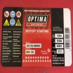 Optima Red Top RTS3.7 (8020-255) (BCI 25) (RTS3.7 AGM)