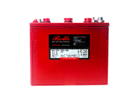 Rolls 6V 6FS280 Deep Cycle 6FS250SC Battery Rolls 6V 6FS280 Deep Cycle 6FS250SC Battery