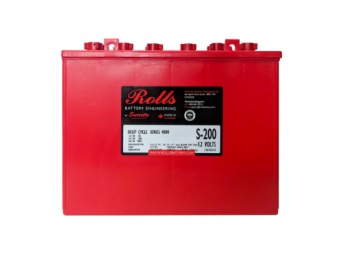 Rolls S200 Deep Cycle 12FSGC-HC Battery 