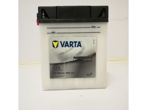 Varta 51913 Funstart Wet Motorcycle Battery (519 013 017) 12V 19Ah Varta 51913 Funstart Wet Motorcycle Battery (519 013 017) 12V 19Ah