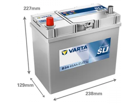 Varta B34 Blue Dynamic 545 158 033 (057/049) Varta B34 Blue Dynamic 545 158 033 (057/049)