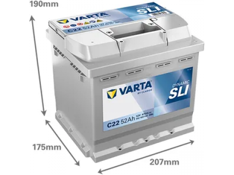 Varta C22 Blue Dynamic 552 400 047 (012/079) Varta C22 Blue Dynamic 552 400 047 (012/079)