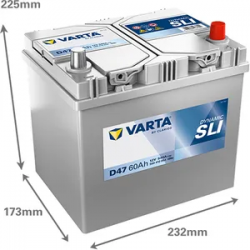 Varta D47 Blue Dynamic 560 410 054 (005L)