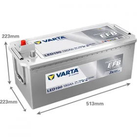 Varta  LED190 Dual 629 Purpose 930180100 LFD180 NB QUANTITY DISCOUNTS APPLY