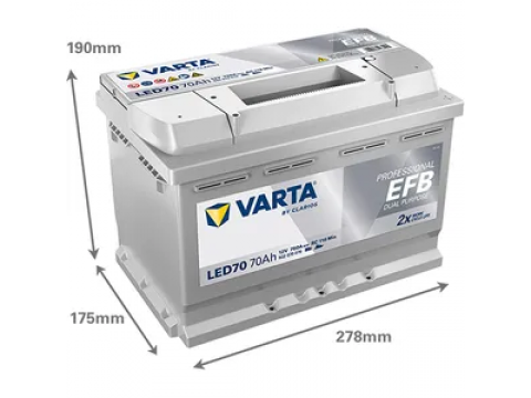 Varta LED70 Dual 096 Purpose 930075065 LFD70 Varta LED70 Dual 096 Purpose 930075065 LFD70