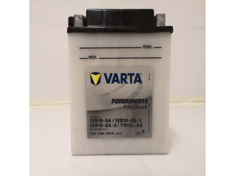 Varta YB10L-A2 Funstart Wet Motorcycle Battery (511 012 009) (YB10LA2) (12N10-3A) 12V 11Ah Varta YB10L-A2 Funstart Wet Motorcycle Battery (511 012 009) (YB10LA2) (12N10-3A) 12V 11Ah