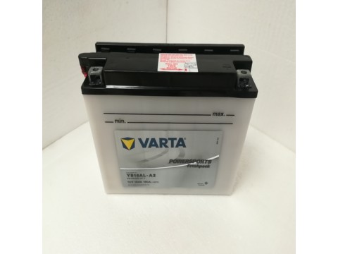 Varta 516016018 YB16AL-A2 Wet Motorcycle Battery 516016012 YB16ALA2 12V 16Ah
