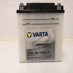 Varta YB7LB 12N73B Funstart Wet Motorcycle Battery 507012004 YB7-LB 12N7-3B 12V 7Ah