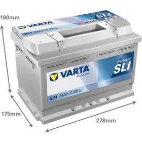Varta H16 Promotive C31-1000 Black 602103068 H14  