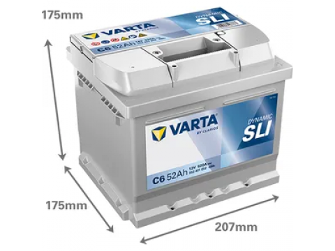 Varta C6 Silver Dynamic 552 401 052 (063)