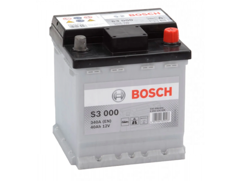 BOSCH 540406034 S3000 612228 202 40Ah 340 CCA Car Battery
