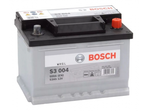 BOSCH 553401050 S3004 612243 065 53Ah 500 CCA Car Battery BOSCH 553401050 S3004 612243 065 53Ah 500 CCA Car Battery