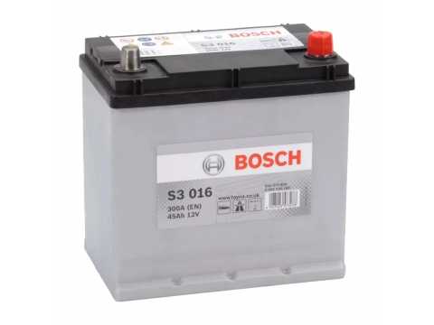 BOSCH 545077030 S3016 612227 048 45Ah 300 CCA Car Battery BOSCH 545077030 S3016 612227 048 45Ah 300 CCA Car Battery
