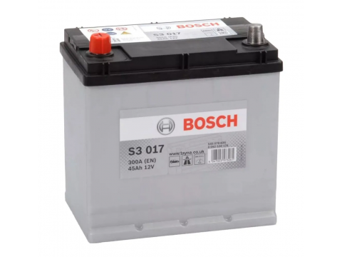 BOSCH 545079030 S3017 612240 049 45Ah 300 CCA Car Battery BOSCH 545079030 S3017 612240 049 45Ah 300 CCA Car Battery