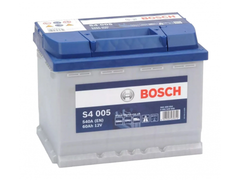 BOSCH 560408054 S4005 611881 027 60Ah 540 CCA Car Battery BOSCH 560408054 S4005 611881 027 60Ah 540 CCA Car Battery