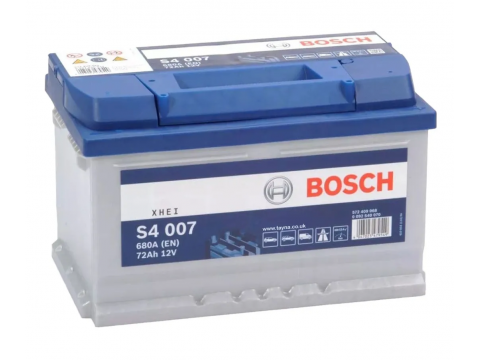 BOSCH 572409068 S4007 611883 100 72Ah 680 CCA Car Battery BOSCH 572409068 S4007 611883 100 72Ah 680 CCA Car Battery