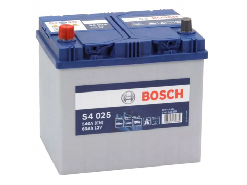 BOSCH 560411054 S4025 611912 014 60Ah 540 CCA Car Battery BOSCH 560411054 S4025 611912 014 60Ah 540 CCA Car Battery
