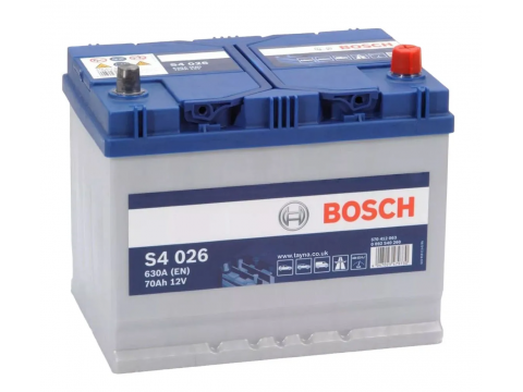 BOSCH 570412063 S4026 611897 068 70Ah 630CCA Car Battery BOSCH 570412063 S4026 611897 068 70Ah 630CCA Car Battery