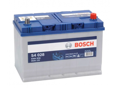 BOSCH 595404083 S4028 611899 335 95Ah 830 CCA 249 Car Battery BOSCH 595404083 S4028 611899 335 95Ah 830 CCA 249 Car Battery