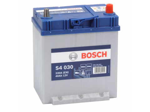 BOSCH 540125033 S4030 611913 054H 40Ah 330CCA Car Battery BOSCH 540125033 S4030 611913 054H 40Ah 330CCA Car Battery