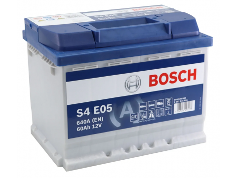 BOSCH 560500056 S4E05 611929 027 60Ah 640CCA Car Battery BOSCH 560500056 S4E05 611929 027 60Ah 640CCA Car Battery