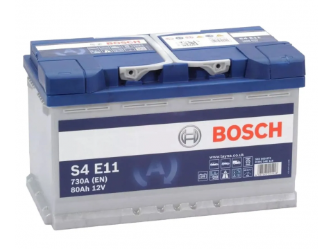 BOSCH 580500073 S4E11 611943 115 80Ah 730 CCA efb Car Battery BOSCH 580500073 S4E11 611943 115 80Ah 730 CCA efb Car Battery