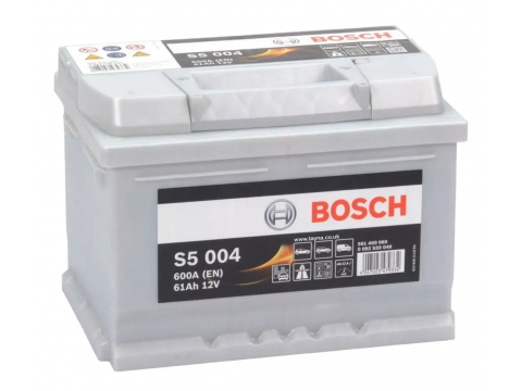 BOSCH 561400060 S5004 612022 075 61Ah 600 CCA Car Battery BOSCH 561400060 S5004 612022 075 61Ah 600 CCA Car Battery