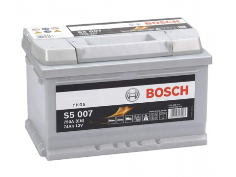 BOSCH 574402075 S5007 612025 100 74Ah 750 CCA Car Battery