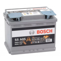 BOSCH 560901068 S5A05 611924 027 60Ah 680 CCA agm Car Battery
