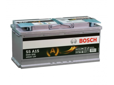 BOSCH 605901095 S5A15 611928 105Ah 950CCA AGM 020 Car Battery