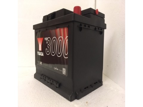 YUASA YBX3027 60Ah 550CCA 027 Car Battery