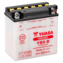 Yuasa YB9B 12v 9Ah Motorcycle Battery