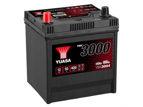 YUASA YBX3004 50Ah 450 CCA Car Battery