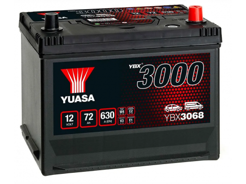 YUASA YBX3068 70Ah 570CCA 068 Car Battery YUASA YBX3068 70Ah 570CCA 068 Car Battery