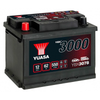 YUASA YBX3078 60Ah 550CCA 078 Car Battery