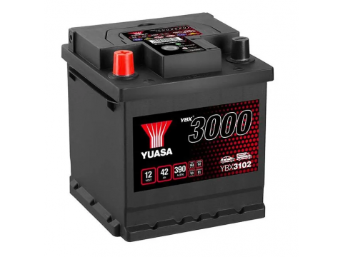 YUASA YBX3102 40Ah 360CCA Car Battery