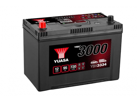 YUASA YBX3334 90Ah 700CCA 250 Car Battery YUASA YBX3334 90Ah 700CCA 250 Car Battery