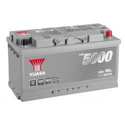 YUASA YBX5019 100Ah 900CCA 019 Car Battery