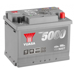 YUASA YBX5027 62Ah 600CCA 027 Car Battery