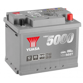 YUASA YBX5027 62Ah 600CCA 027 Car Battery
