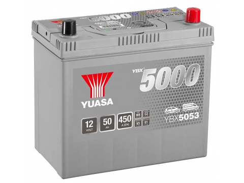 YUASA YBX5053 48Ah 430CCA 053 Car Battery YUASA YBX5053 48Ah 430CCA 053 Car Battery