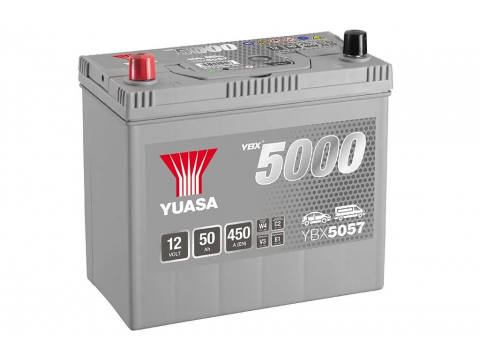 YUASA YBX5057 48Ah 430CCA 057 Car Battery