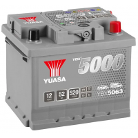 YUASA YBX5063 50Ah 480 CCA Car Battery