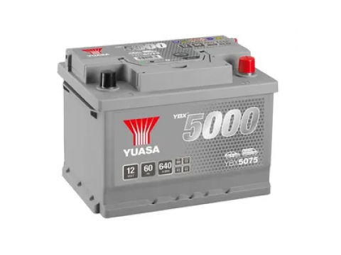 YUASA YBX5075 60Ah 620CCA 075 Car Battery YUASA YBX5075 60Ah 620CCA 075 Car Battery