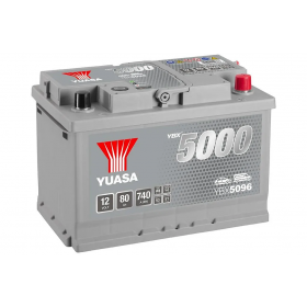 YUASA YBX5096 80Ah 740CCA 096 Car Battery