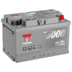 YUASA YBX5100 75Ah 680CCA 100 Car Battery