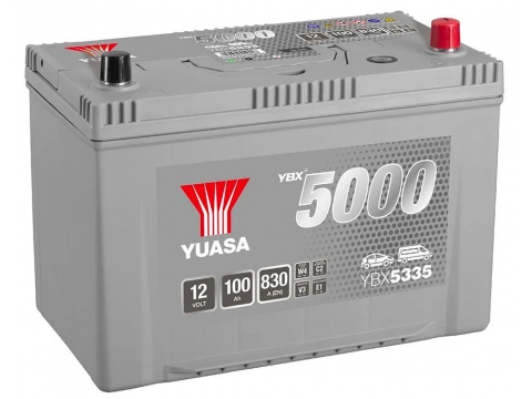 YUASA YBX5335 95Ah 830CCA 249 Car Battery YUASA YBX5335 95Ah 830CCA 249 Car Battery